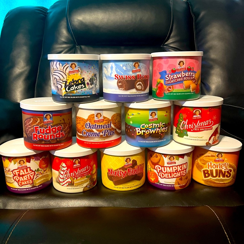 ~SOLD~ Goose Creek Little Debbie Candle Bundle